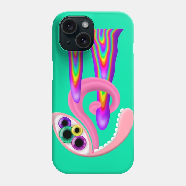 Dica Gnitae Spolcyc Phone Case by Ayana Nikole