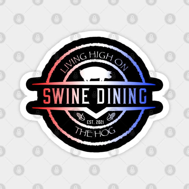 Swine Dining Magnet by JAC3D