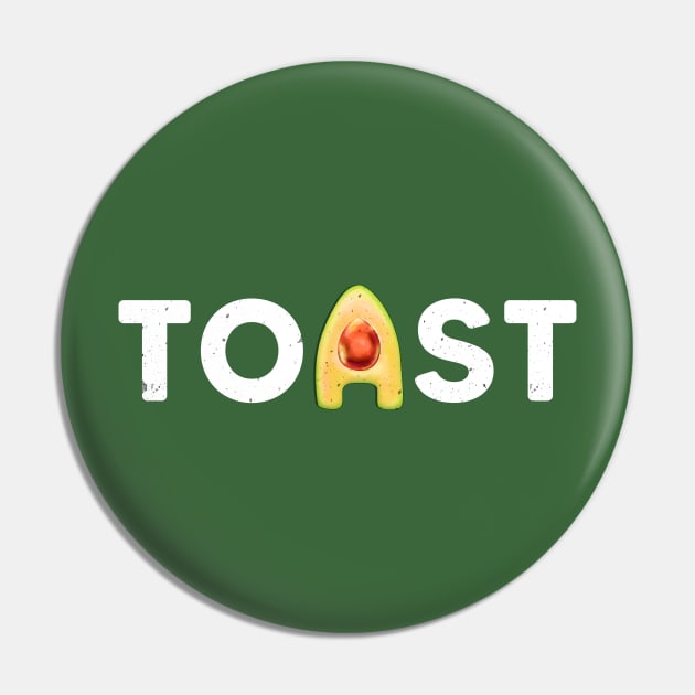 Avocado toast T-Shirt Pin by Letters&Design Junkie