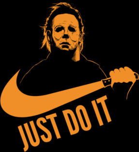 Halloween Just do it Magnet