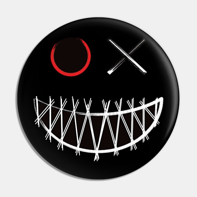 The Crazy Smile Pin by The-Dark-King
