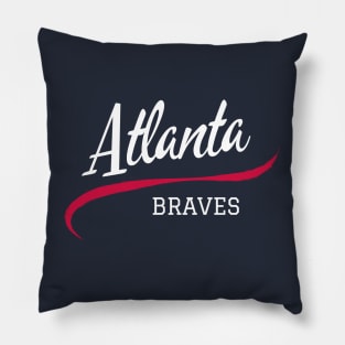 Braves Retro Pillow