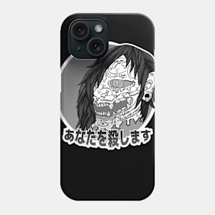 Oni Grime Manga Style Phone Case