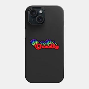 Deadly, 70’s rainbow Phone Case