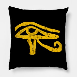 Eye of Horus Hieroglyph Pillow