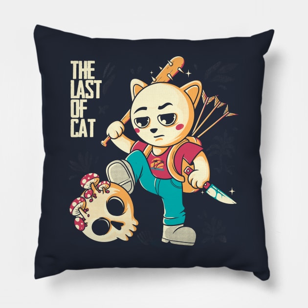The Last of Cat Pillow by Eoli Studio