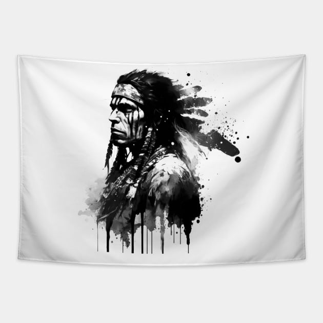 Apache Indian Tapestry by Allbestshirts