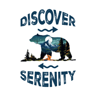 Discover Serenity Nature Life T-Shirt