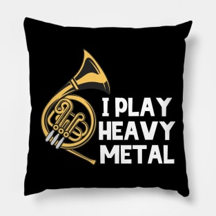 French Horn Player Pillow