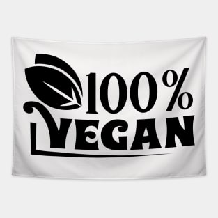 100% Vegan Tapestry