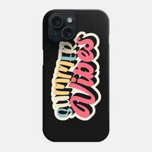 Retro Summer vibes vintage summer time design Phone Case