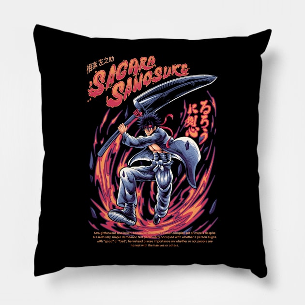 Sanosuke Pillow by Darrels.std