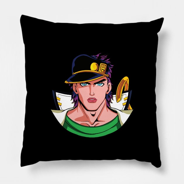 Jotaro Platinum Anime Fan art Pillow by Branigan