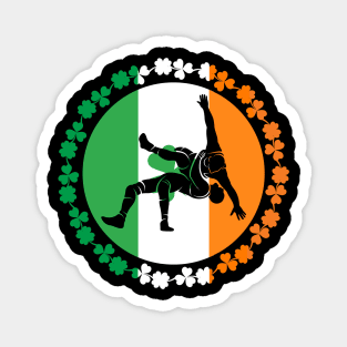 Capoeira Ireland Flag St. Patrick's Day Magnet