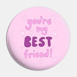 You’re my BEST Friend Doodle Print, made by EndlessEmporium Pin