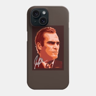 Joaquin Phoenix Signed Phone Case