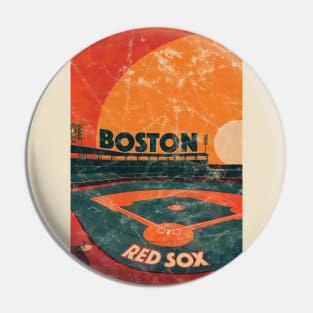 Midcentury Boston Red Sox Stadium Pin