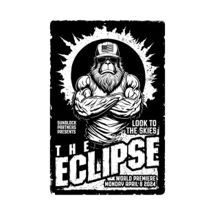 Bigfoot Solar Eclipse 2024 Sasquatch Science Fiction Movie T-Shirt