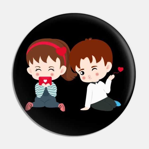 Flirting is good for health-Valentines day special edition Pin by Starsid