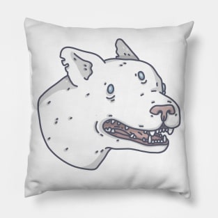 White doggo Pillow