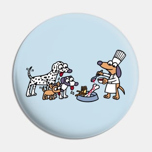 Chef Dog Pin