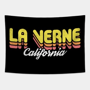 Retro La Verne California Tapestry