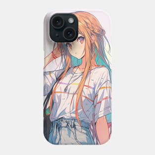 asuna shopping Phone Case