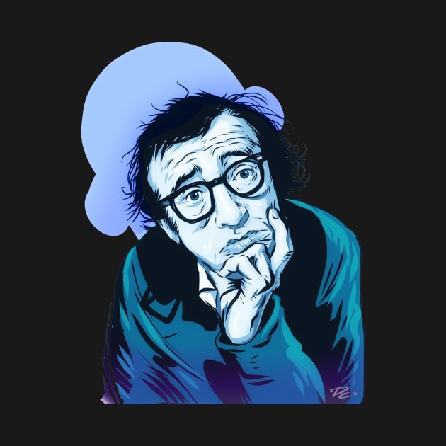 Woody Allen - An illustration by Paul Cemmick by PLAYDIGITAL2020