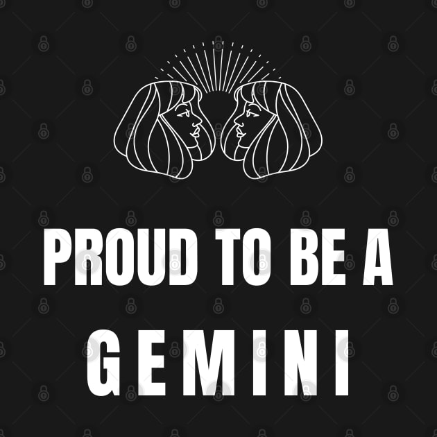Proud to be a Gemini alternate design by InspiredCreative