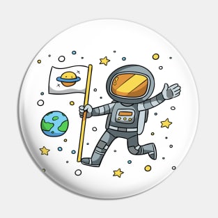 National Space Day Pin