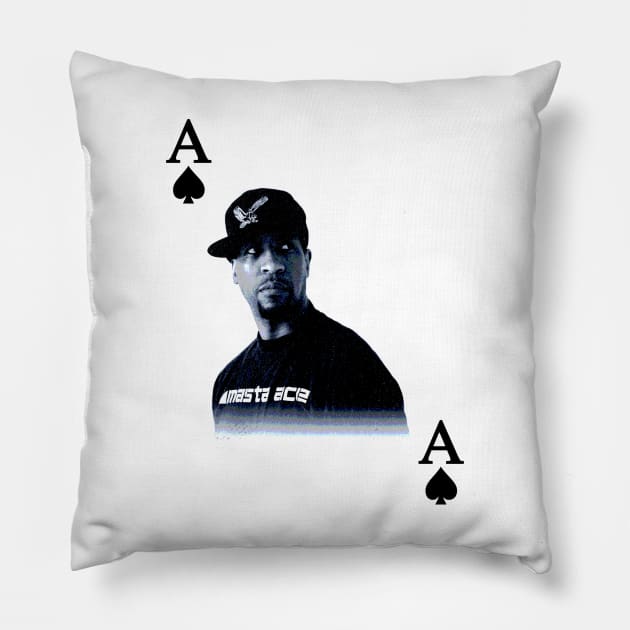 MASTA ACE IN THE HOLE Pillow by StrictlyDesigns
