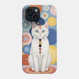 Hilma af Klint's Cat Kaleidoscope Phone Case