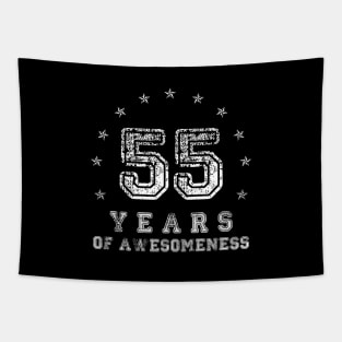 Vintage 55 years of awesomeness Tapestry