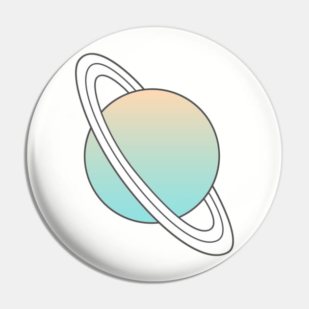 Saturn Pin by ghjura