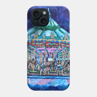 Whimsical Gallop of the Carousel Animals Phone Case