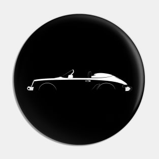 Porsche 911 Carrera Speedster (911) Silhouette Pin