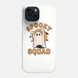 Spooky squad groovy ghost Phone Case