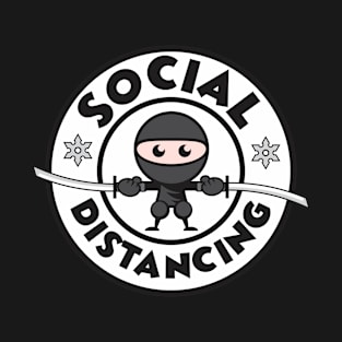 Social Distancing Ninja T-Shirt