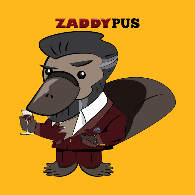 Zaddy Platypus by ElliotLouisArt