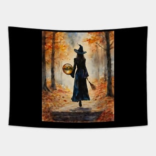 A Magical Autumn Day Tapestry