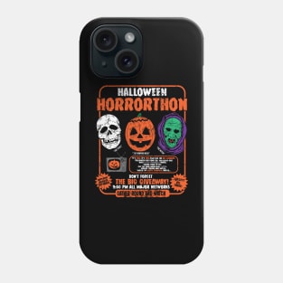 Halloween Horrorthon Vintage Phone Case