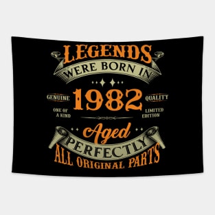 42nd Birthday Legends Were Born In 1982 Tapestry