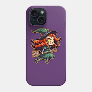 Chibi Witchy Phone Case