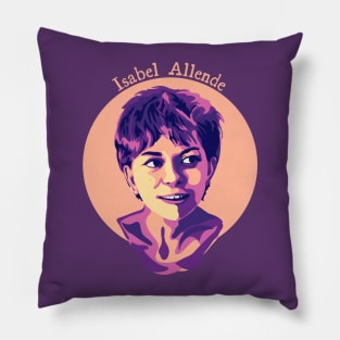 Isabel Allende Portrait Pillow