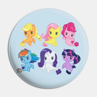 Cutie Mark Crew Seaponies Pin