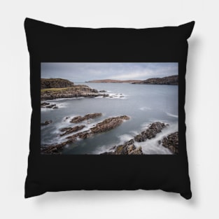 Scourie Bay afternoon Pillow