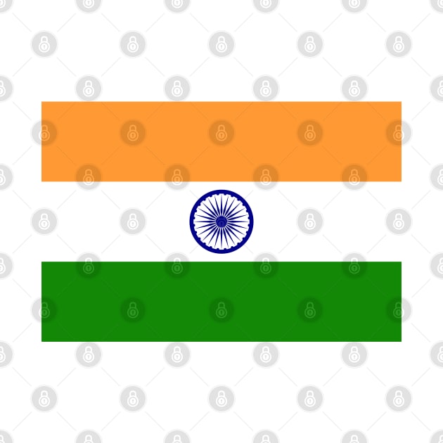 Flag of India by COUNTRY FLAGS