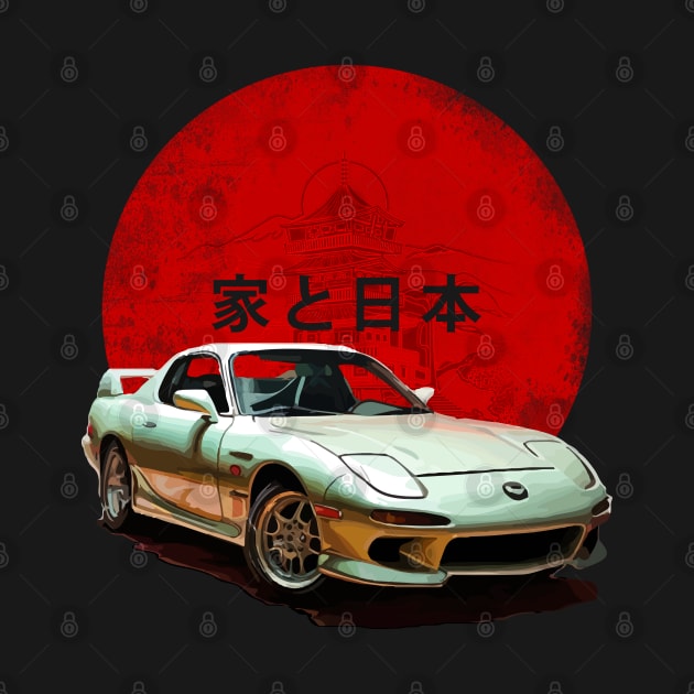 JDM Mazda RX7 Turbo2 by Moulezitouna