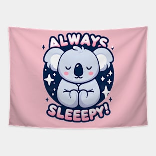 Always Sleeeepy Koala Tapestry