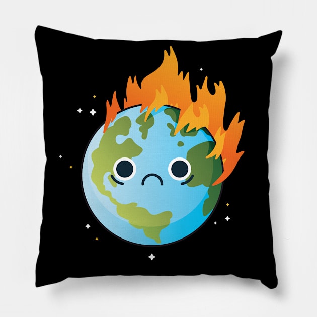 Save The Planet Pillow by Urban_Vintage